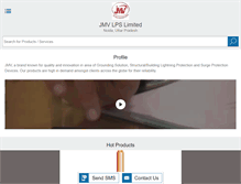 Tablet Screenshot of jmvearthing.com